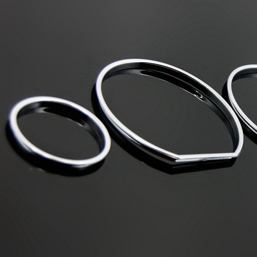 BMW E36 鍍鉻環-鍍鉻