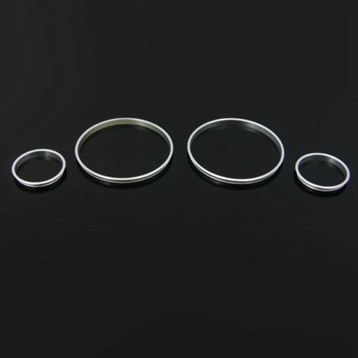 BMW E38/E39/X5 鍍鉻環-鍍銀