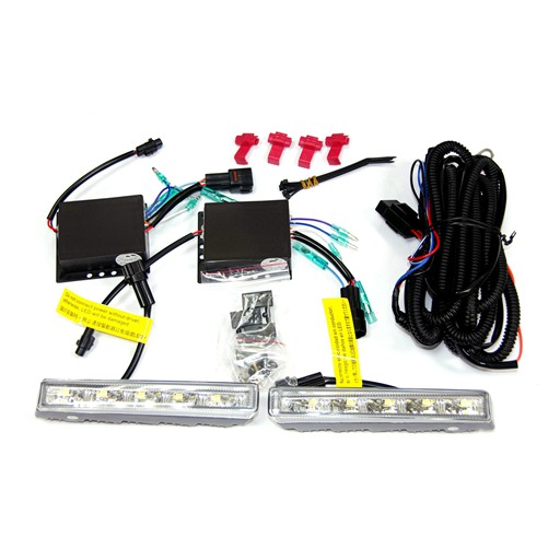 通用型 LED 日行燈含霧燈蓋 EL6005-2 L150,H24,D84mm