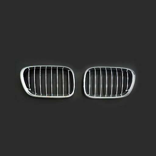 BMW E53 X5 99-03 Chrome Black Front Grille