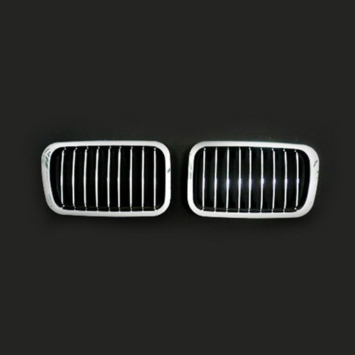 4400487M.jpg BMW E36 91-96 Chrome Silver Front Grille