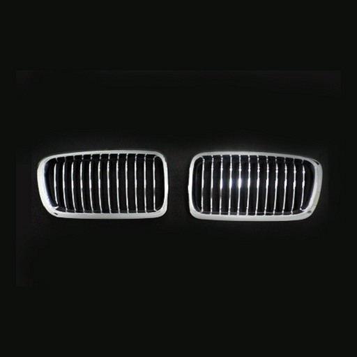 BMW E38 99-03 Chrome Silver Front Grille