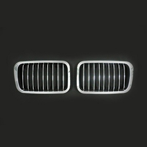 4400928N.jpg BMW E36 91-96 Chrome Black Front Grille