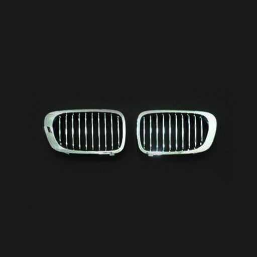 BMW E46 2D 99-03 Chrome Silver Front Grille