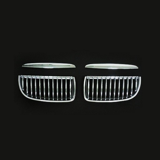 BMW E90 E91 05~ 電鍍銀鼻頭