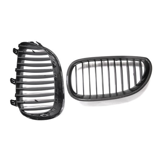 4405629B-2.jpg BMW E60 E61 04-09 Carbon Look Front Grille