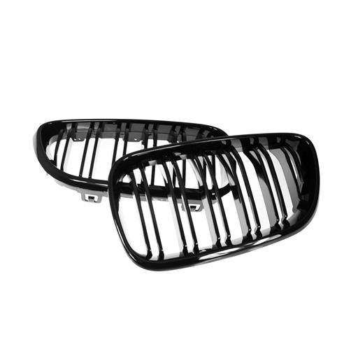 BMW F22 M2 Look Shiny Black Front Grille