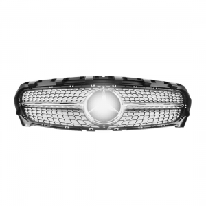 Front Grille for Benz W117 (CLA250 look) (2014~2016), Silver