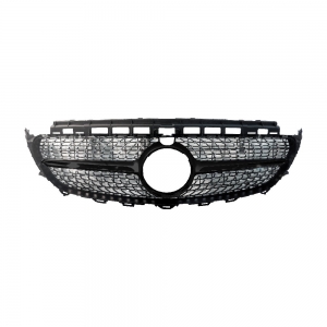 E43-AMG-Style (Star+Shiny Black) Front Grille For Benz W213 (2016), ABS