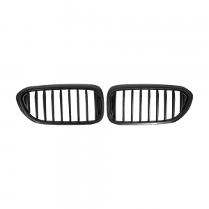 OE-Style Single Slat+Matte Black Front Grille for BMW G30 G31 G38, ABS