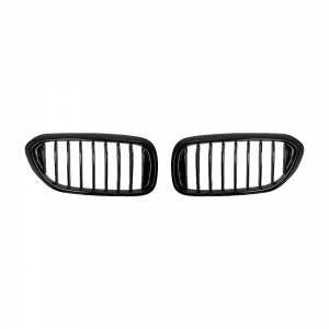OE-Style Single Slat+Shiny Black Front Grille for BMW G30 G31 G38, ABS