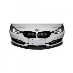 (M-Tech Front Bumper) 3D-Style Front Lip Spoiler for BMW F30 F31 F35, FRP+CF